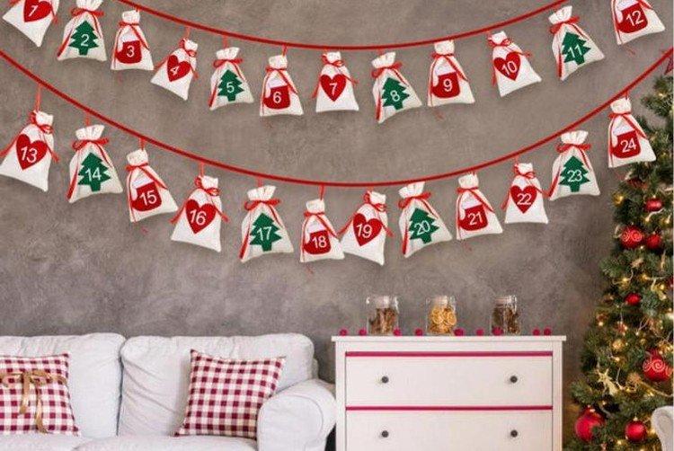 Новогодние гирлянды - Как украсить детскую комнату на Новый год 2021