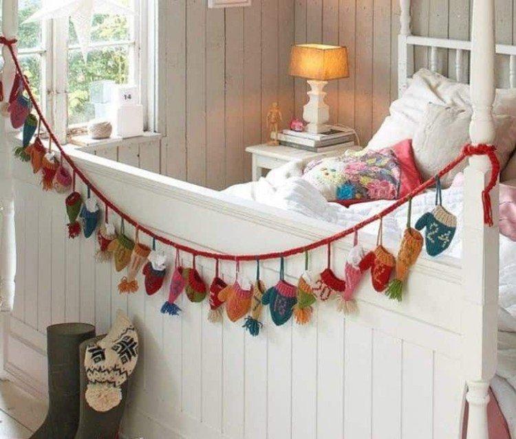 Как украсить детскую комнату на Новый год 2021 - фото и идеи