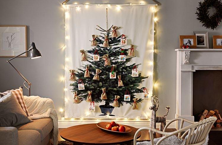 Как украсить комнату на Новый год - фото и идеи