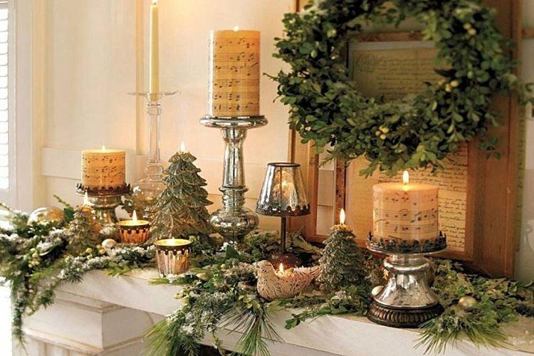 Как украсить комнату на Новый год - фото и идеи