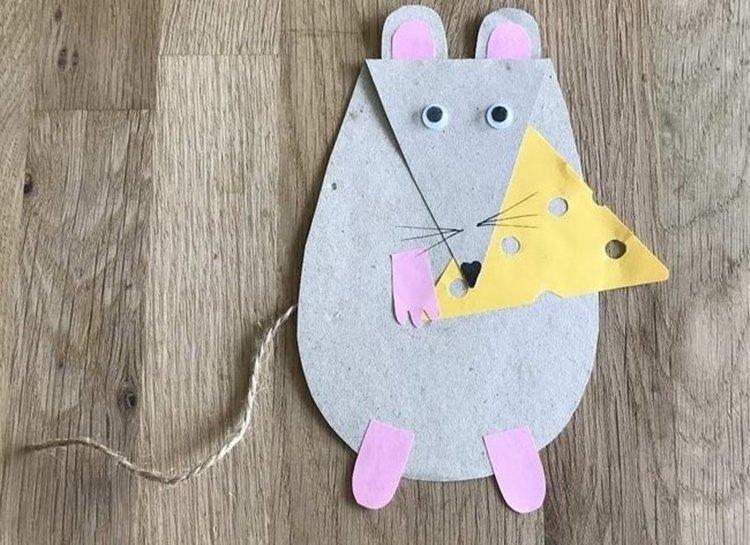 Новогодние крысы из бумаги - Как украсить квартиру на Новый год 2020