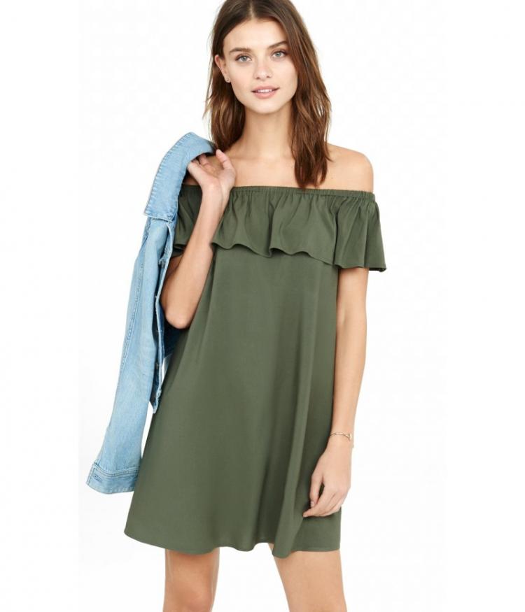 Воланы и оборки - Как украсить платье своими руками