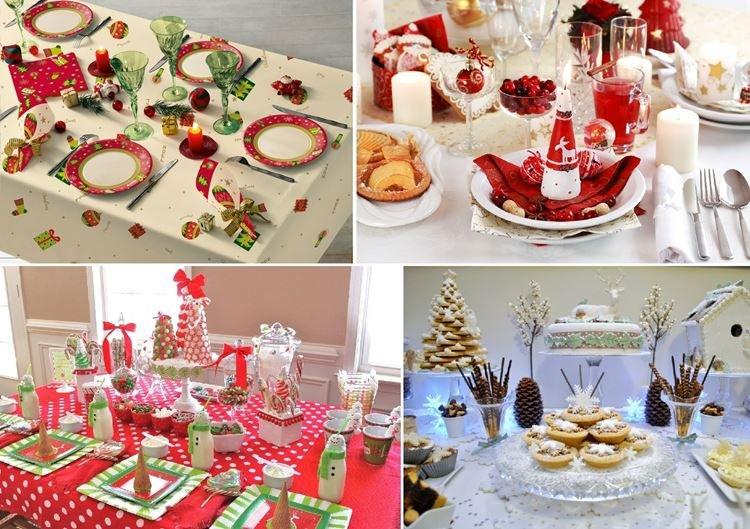 Детский новогодний стол - Как украсить стол на Новый год 2021