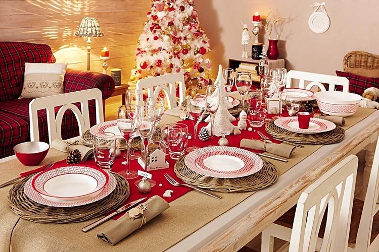 Как украсить стол на Новый год 2021 - фото и идеи