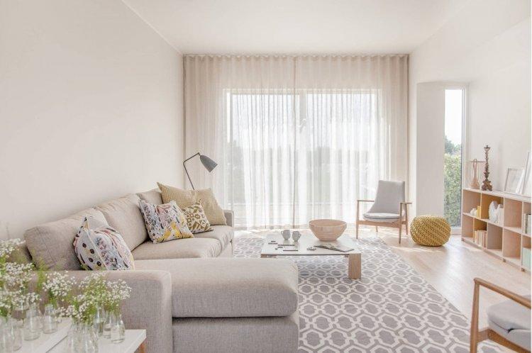 Светлые оттенки - Как визуально увеличить комнату