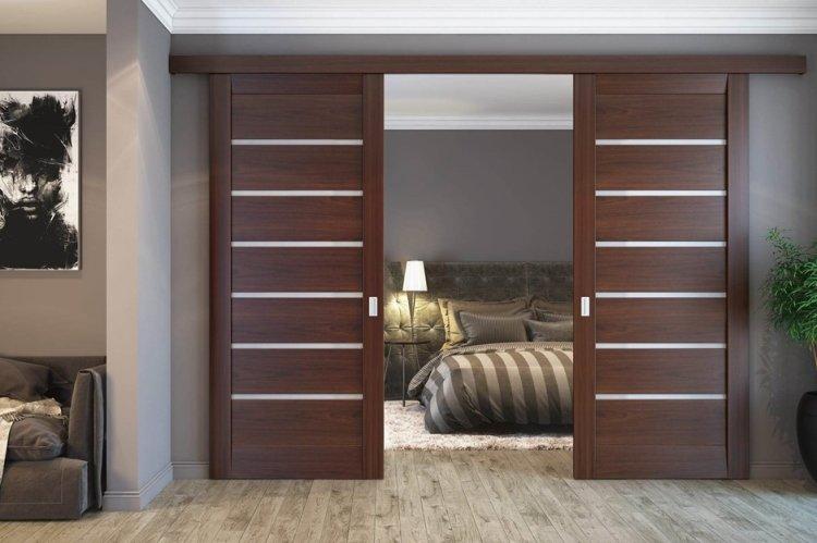 Раздвижные двери - Как визуально увеличить комнату