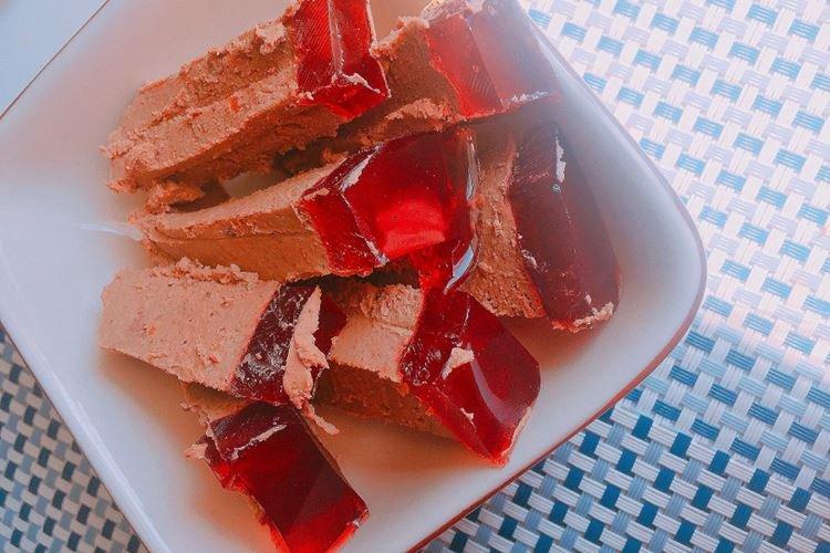 Пате с гранатовым желе - Как приготовить куриную печень