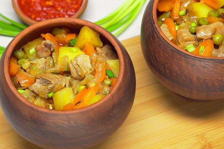 Рагу с мясом и картошкой в духовке - рецепты
