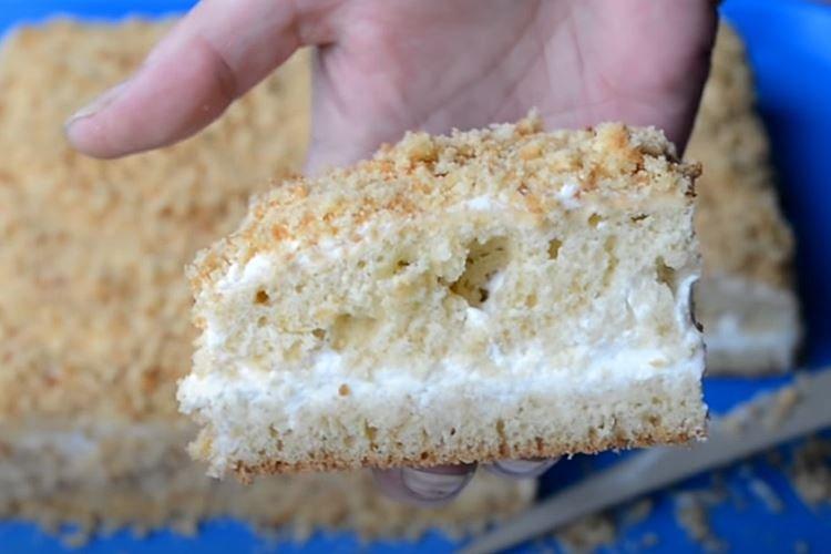 Быстрый и нежный сметанник - рецепт пошагово с фото