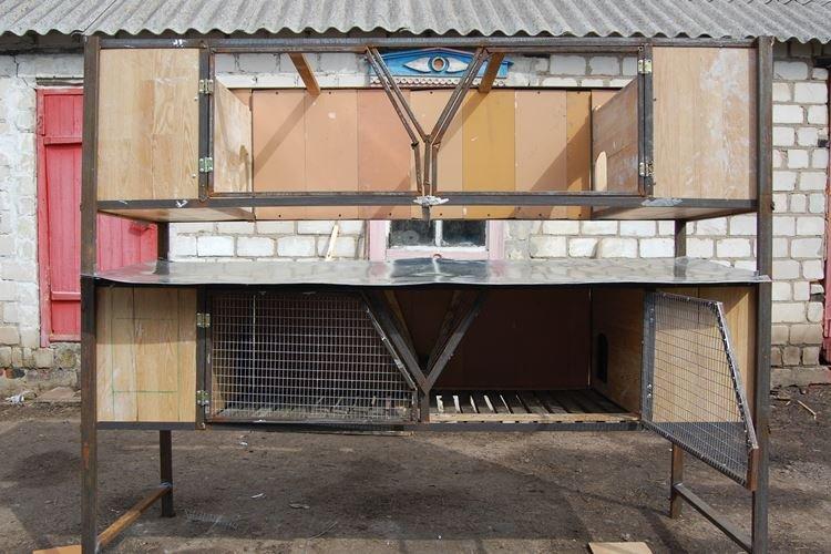 Клетки для крупных кроликов своими руками