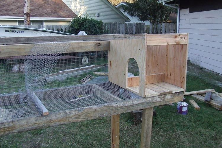 Клетки для крупных кроликов своими руками