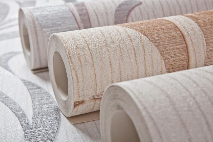 Бумажные обои - Комбинирование обоев в спальне