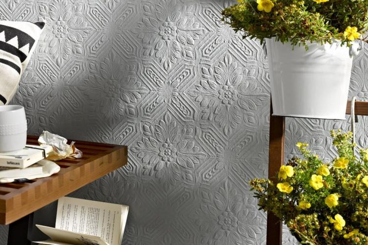 Флизелиновые обои - Комбинирование обоев в спальне