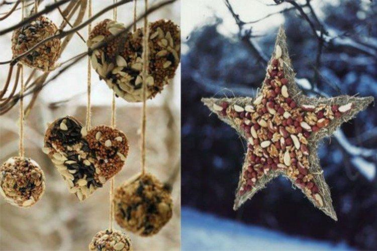 Кормушка-печенье для птиц своими руками