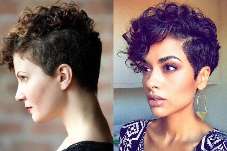 Гарсон и гаврош - Короткие стрижки на кудрявые волосы