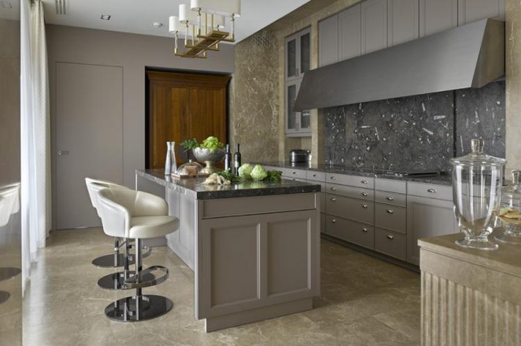 Кухни с островом - фото реальных интерьеров