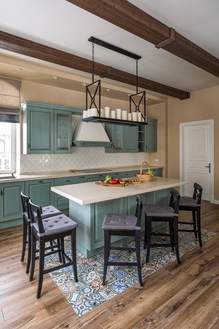 Кухни с островом - фото реальных интерьеров