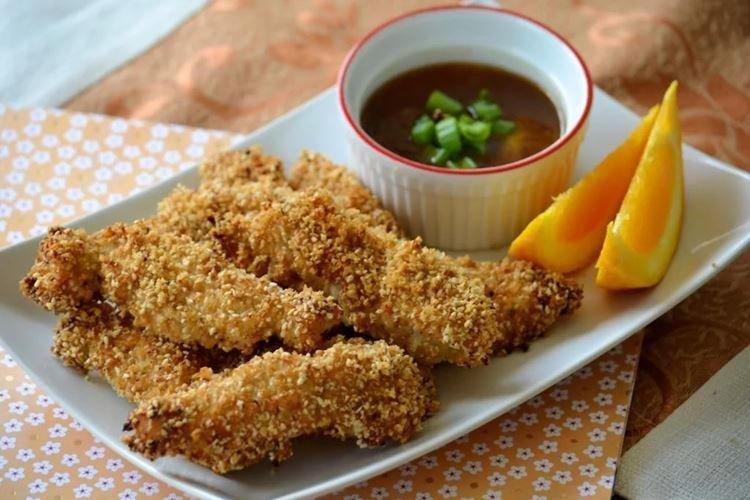 Наггетсы в панировке из свежего хлеба в домашних условиях - рецепт