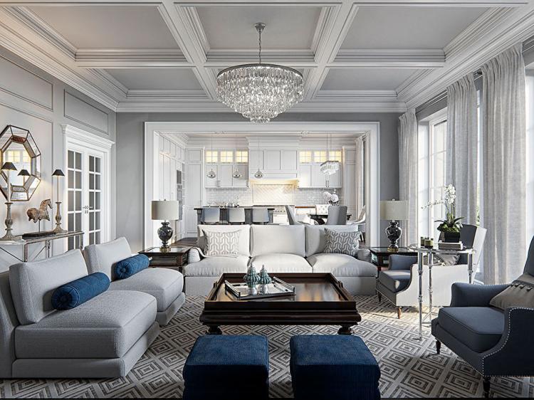 Дизайн квартиры «Американский акцент»