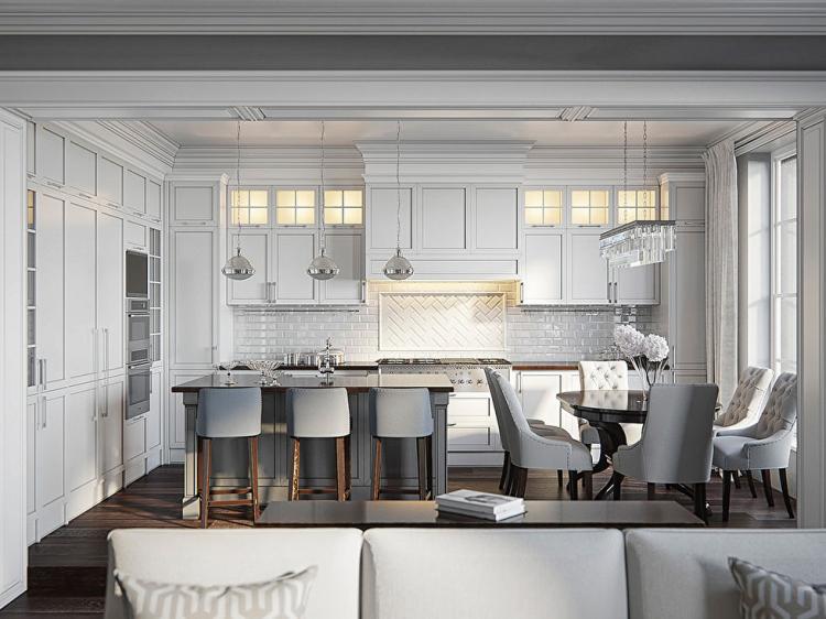 Квартира «Американский акцент» - дизайн интерьера