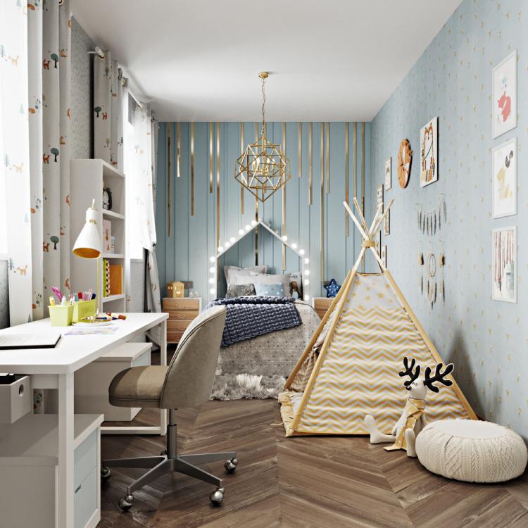 Квартира «Бетонные джунгли» - дизайн интерьера