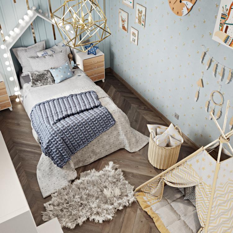 Квартира «Бетонные джунгли» - дизайн интерьера