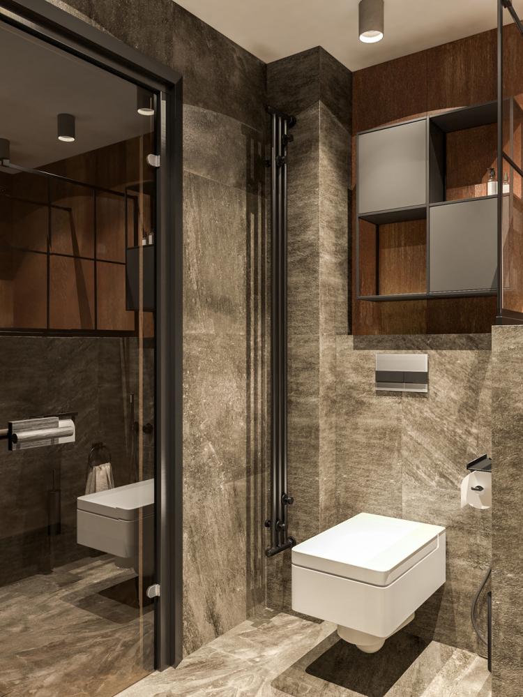 Квартира «Бетонный лофт» - дизайн интерьера