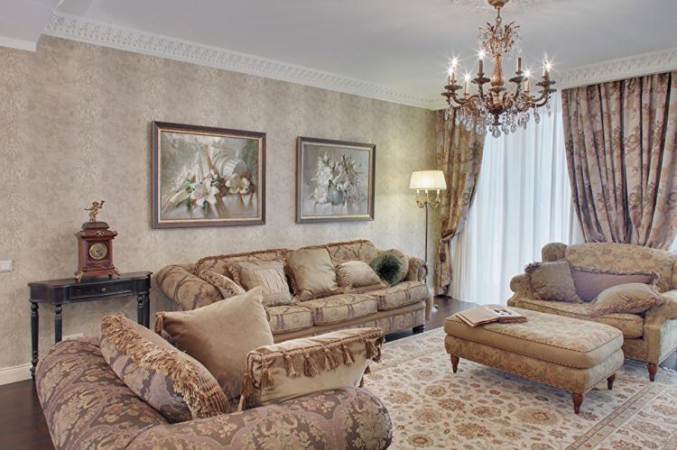 Интерьер квартиры «Классический мотив»