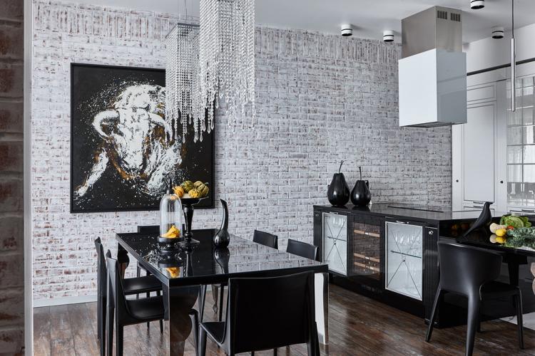 Квартира «Лофт в отражении» - дизайн интерьера