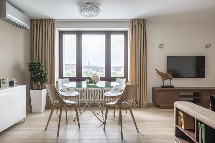 Квартира на Саввинской набережной - дизайн интерьера