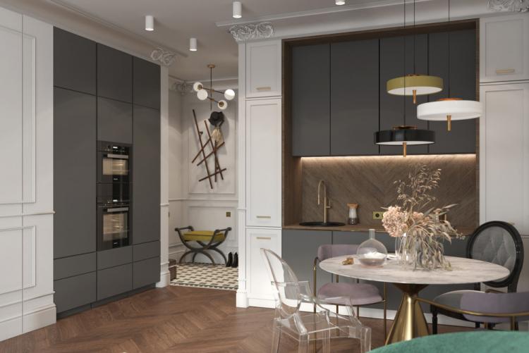 Квартира «Окно в Европу» - дизайн интерьера