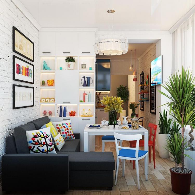 Интерьер квартиры «Скандинавские мотивы»