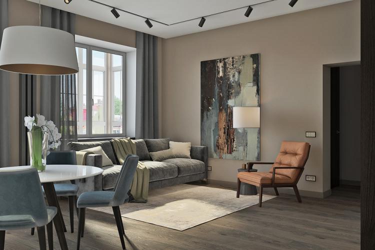 Квартира «Стильное пространство» - дизайн интерьера