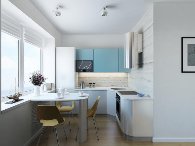 Квартира в морском стиле - дизайн интерьера