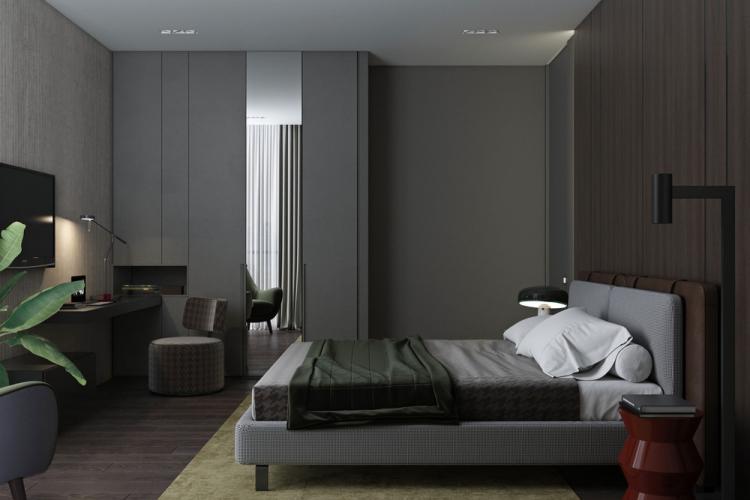 Квартира в Нью-Йорке, 142 кв.м. - дизайн интерьера