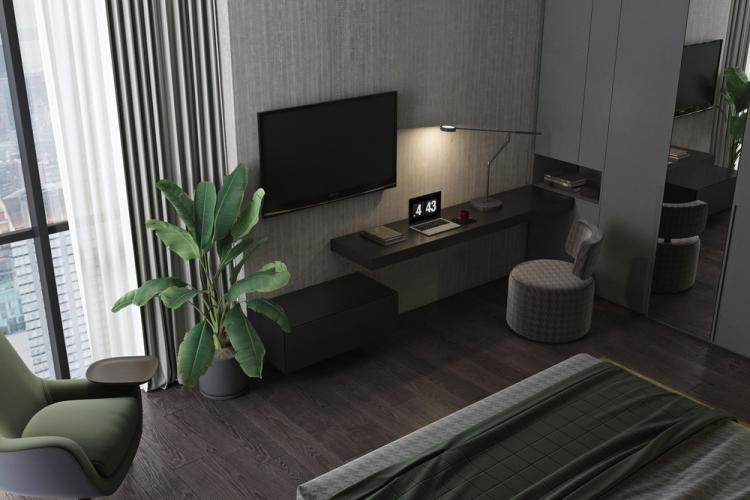 Квартира в Нью-Йорке, 142 кв.м. - дизайн интерьера