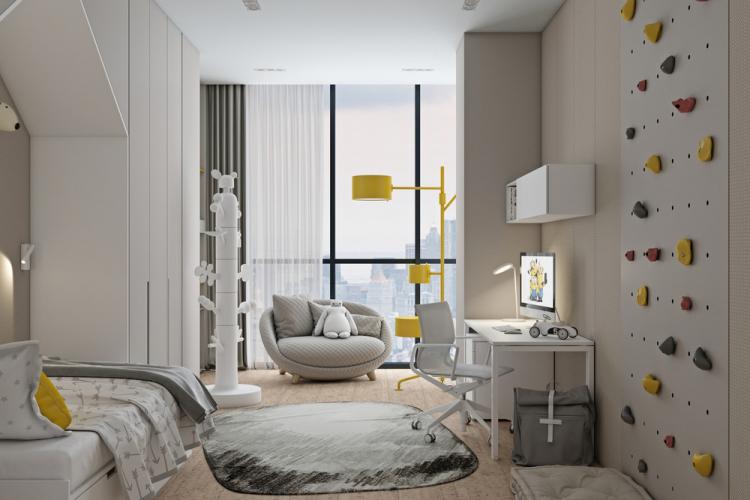 Квартира в Нью-Йорке, 142 кв.м. - дизайн интерьера