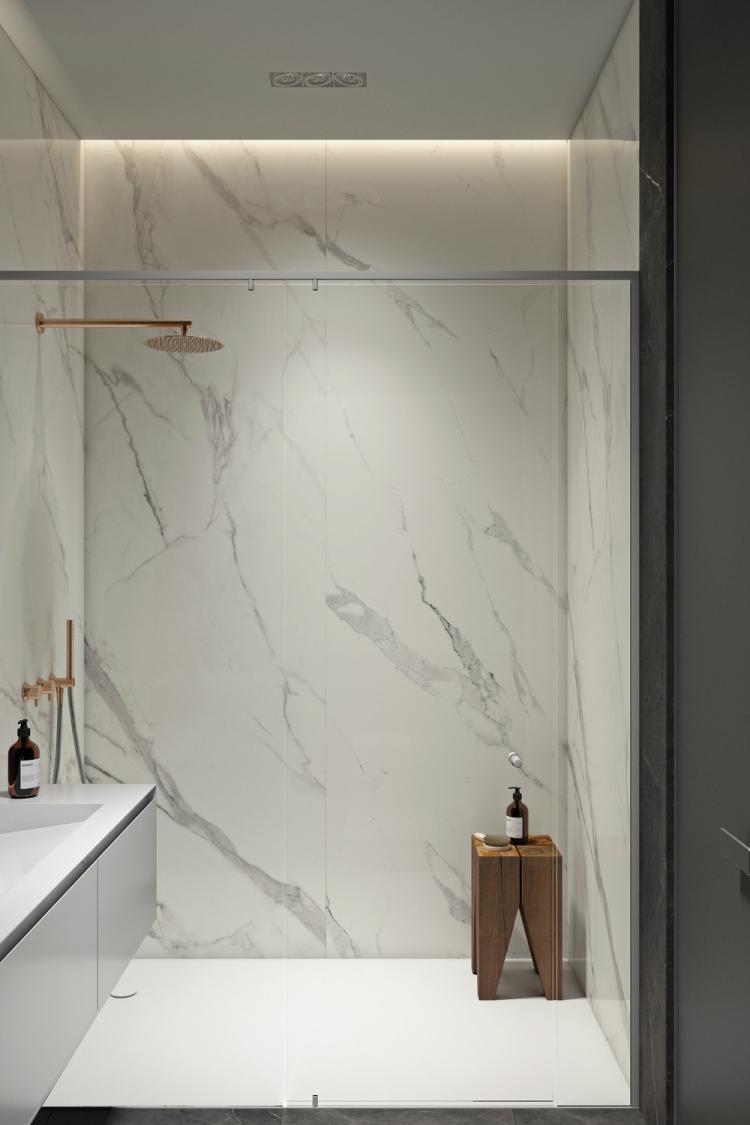 Квартира в Нью-Йорке, 142 кв.м. - дизайн интерьера