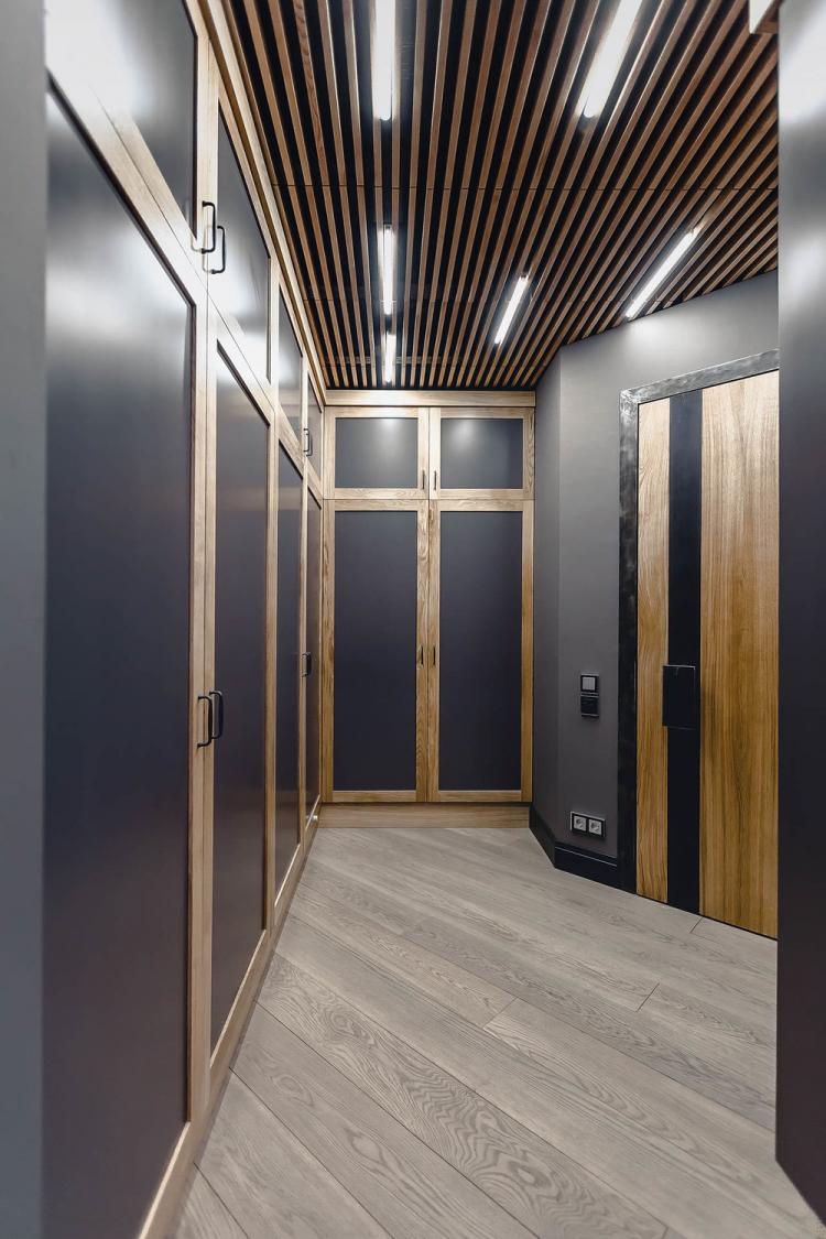 Квартира в стиле лофт, 78 кв.м. - дизайн интерьера