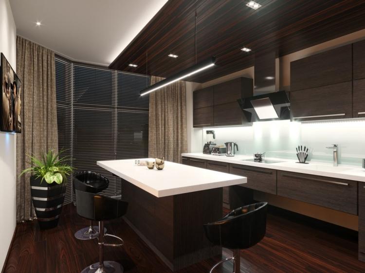 Квартира в стиле модерн - дизайн интерьера