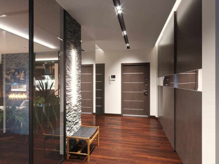 Квартира в стиле модерн - дизайн интерьера