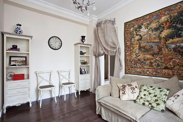 Квартира в стиле шебби-шик - дизайн интерьера