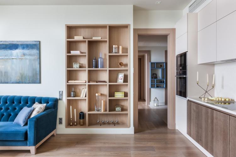 Квартира в ЖК «Дом на Мосфильмовской» - дизайн интерьера