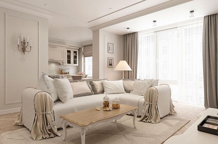 Дизайн-проект квартиры, ЖК «Дом на Тверской»