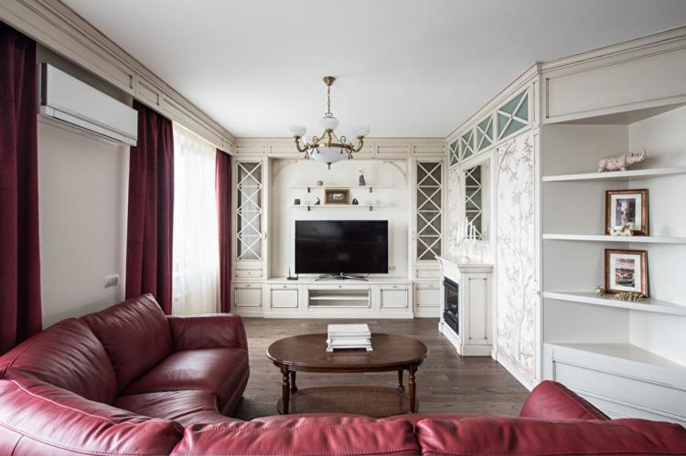 Квартира в ЖК «Нескучный сад» - дизайн интерьера