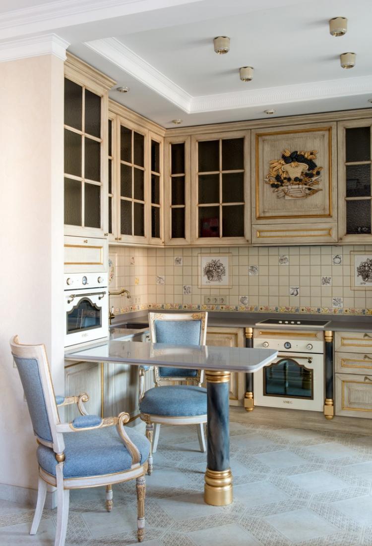 Квартира в ЖК «Соловьиная роща», 120 м2 - дизайн интерьера