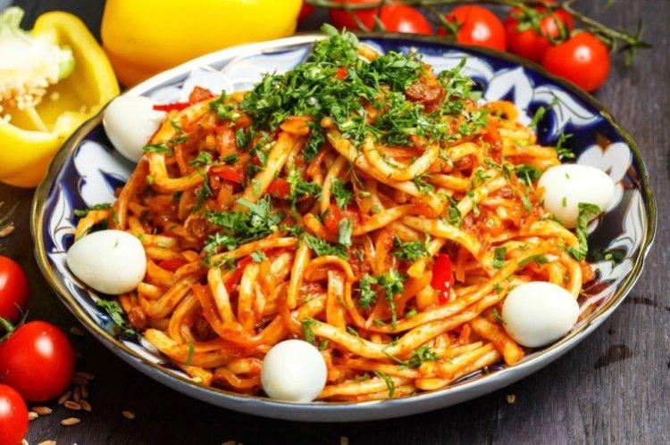 Лагман жареный - рецепты