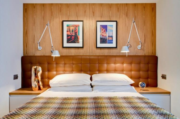 Укладка и монтаж ламината на стену