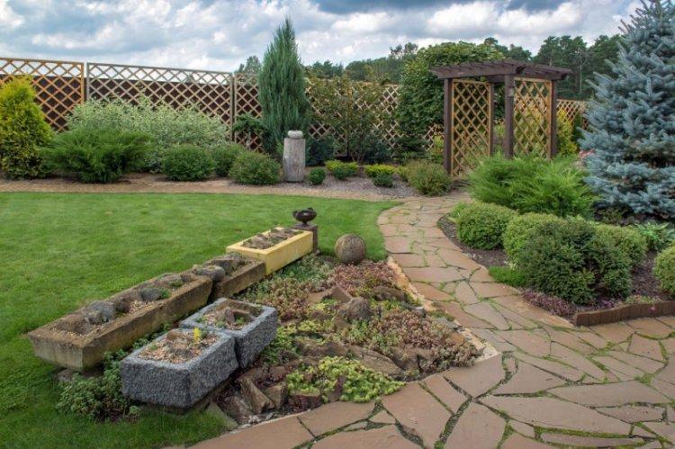 Садовые дорожки - Ландшафтный дизайн дачного участка фото