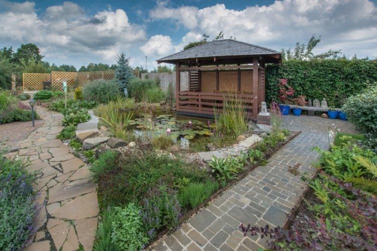 Садовые дорожки - Ландшафтный дизайн дачного участка фото